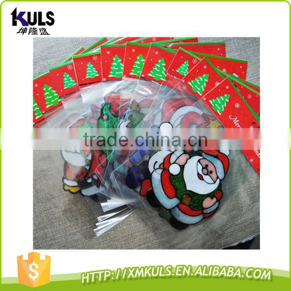 Christmas decorations stickers cartoon window stickers for kids