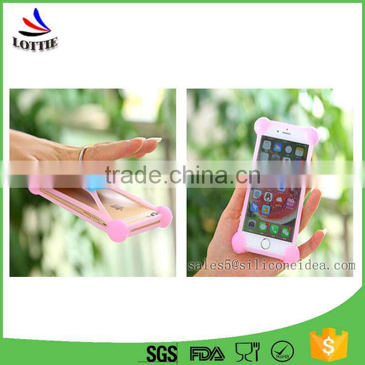 LOTTIE supply universal Silicone Phone Holder custom 3d silicone phone case