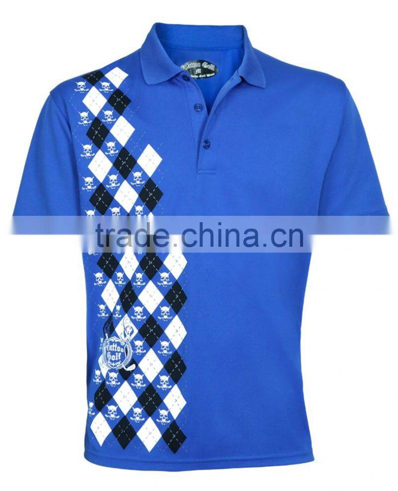 Manufactory supplies Custom Unisex Short Sleeve cotton golf POLO t-shirt