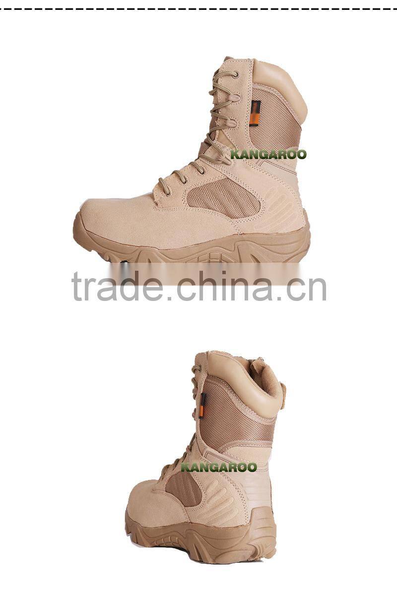 Custom Made Laced Military Mountain Boots