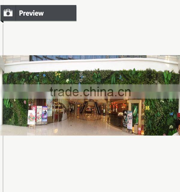 2015 artificial vertical garden wall covering artificial succulents plant wall