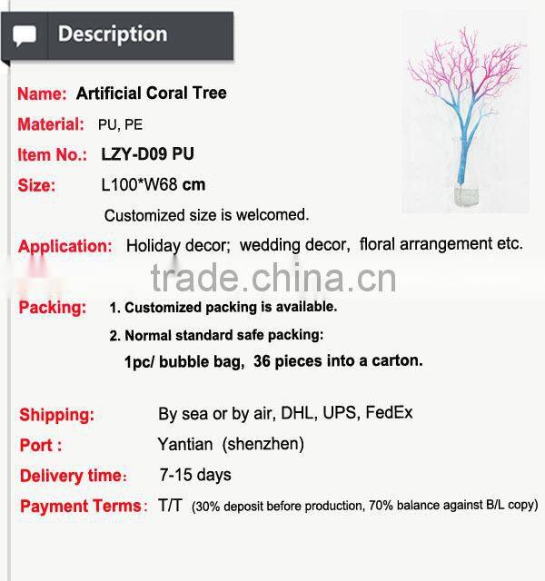 New products surprise wedding gift table centerpiece dry tree branches