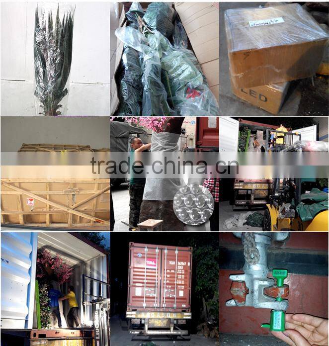 2015 Wholesale Decorative artificial flower tree fake wedding blossom tree flower trees and plants sale