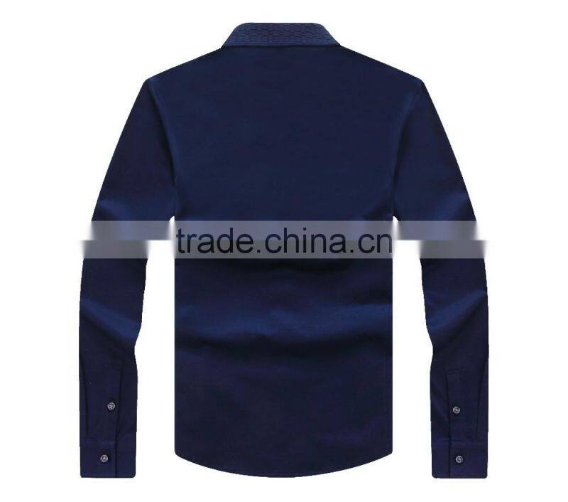 Raidyboer Men's long sleeve t shirt (cotton/wool)with placket Raidy boer