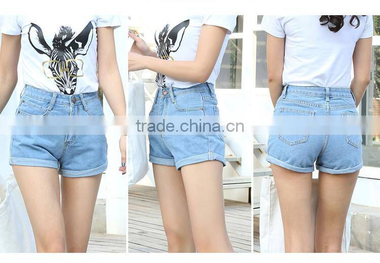 Classic blue Short sexy Shorts Pants Summer New Fashion Slim Casual More Size Women Jeans