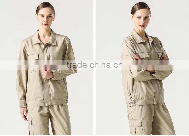 high quality 100% cotton/cotton poly blended worker uniform