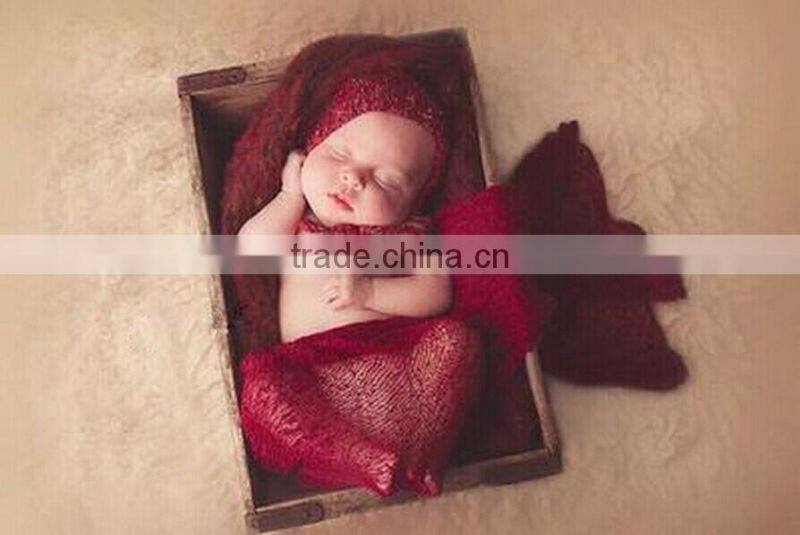 European and American children's photography studio props new baby photo elastic cotton scarf wrapped yarn wrapped in cloth