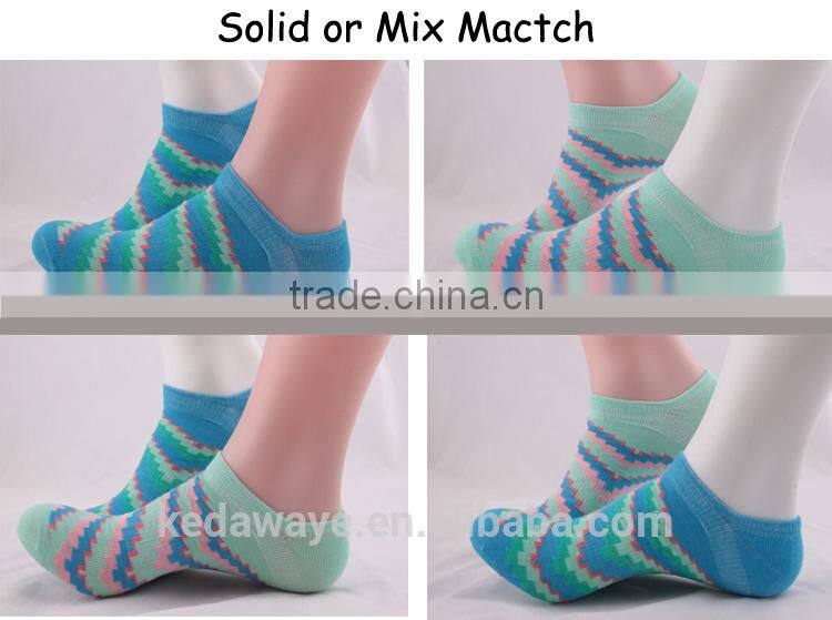 custom colorful functional lady anti-bacterial fashion ankle no show sport socks