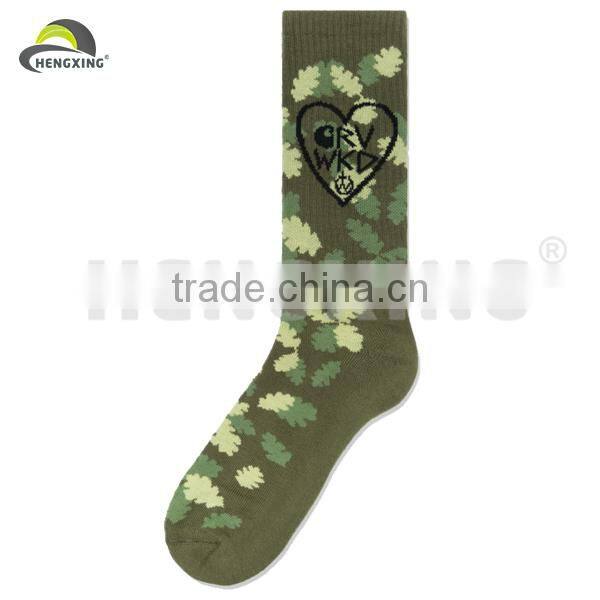 Custom Leopard Ankle Elite Cycling Young Teen Socks