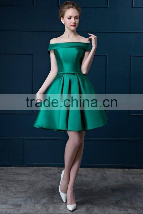 satin short knee length cocktail casual dress for beach party