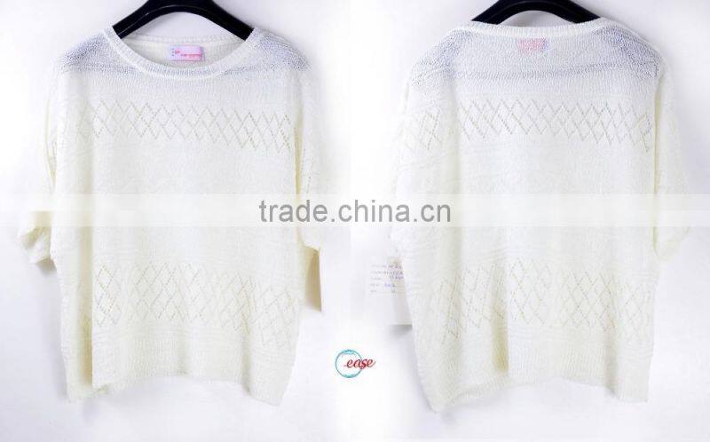 2016 viscose cool summer lady sweater