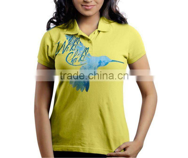 WOMEN'S STRIPED CREW NECK T SHIRT