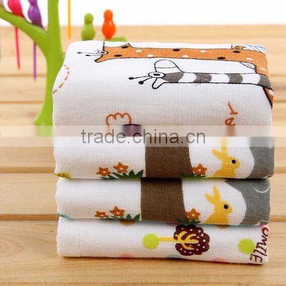 China factory custom soft and high quality 25*50cm 40g soft kids face towel