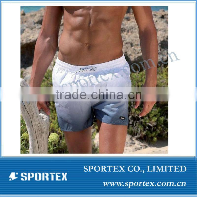 sublimation printing mens board shorts with high quality