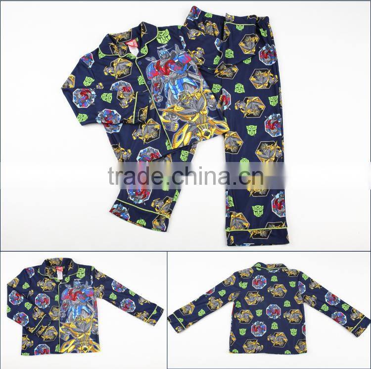 coat slyle pajamas printing pajamas license sleep wear
