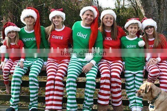 fashion christmas pajamas family western Xmas christmas pajamas