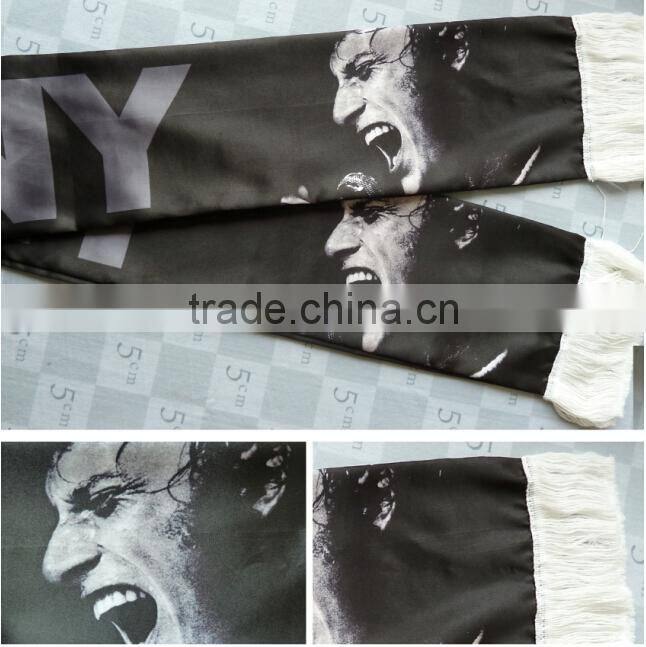 polyester design promotional scarf