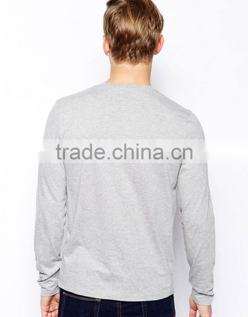 Long Sleeve T-Shirt With V Neck 5 Pack Save 25% China products