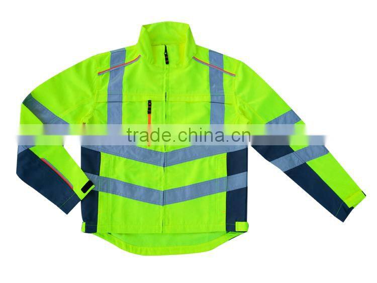 Wholesale reflective winter jackets workwear hivis jacket