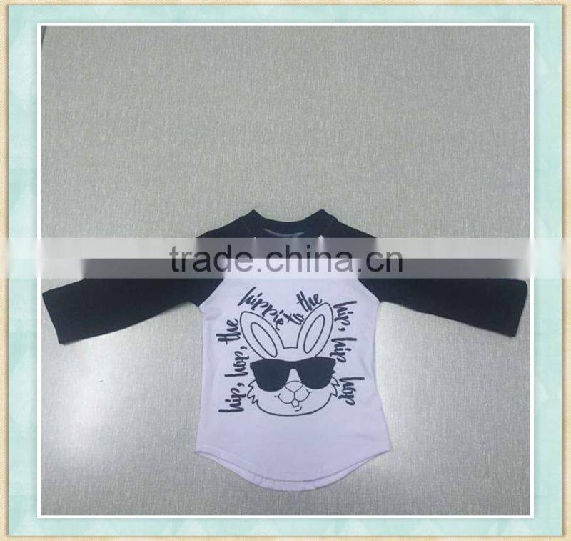 wholesale baby clothes factory price lucky grass boy long-sleeve T-shirt