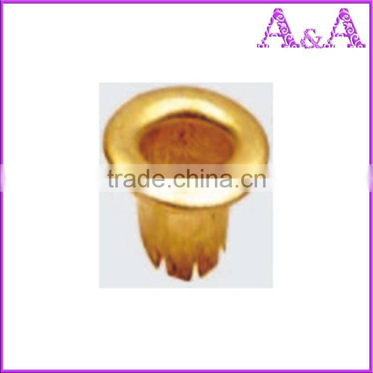 High quality metal brass eyelets and grommets for shoes handbag