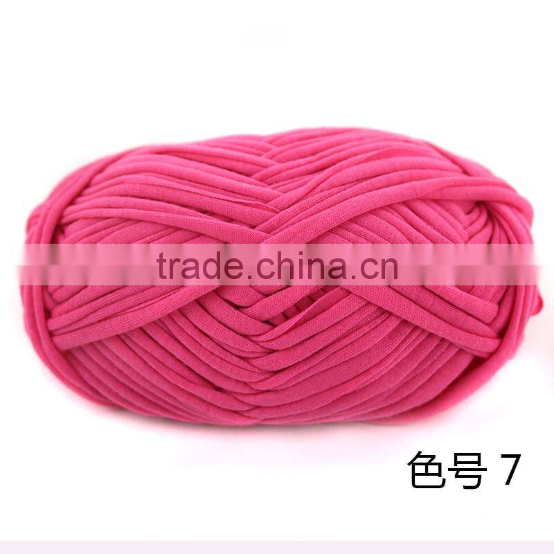 t shirt yarn fancy fabric yarn wholesale crochet yarn for hand knitting