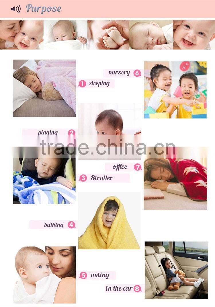 Cheap Wholesale Custom Thick Heavy Fleece Throw Blanket