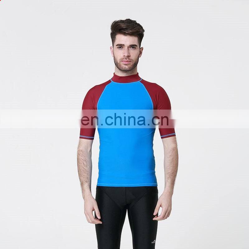 Short Sleeve Surfing Swimming Triathlon Sport Wear for men