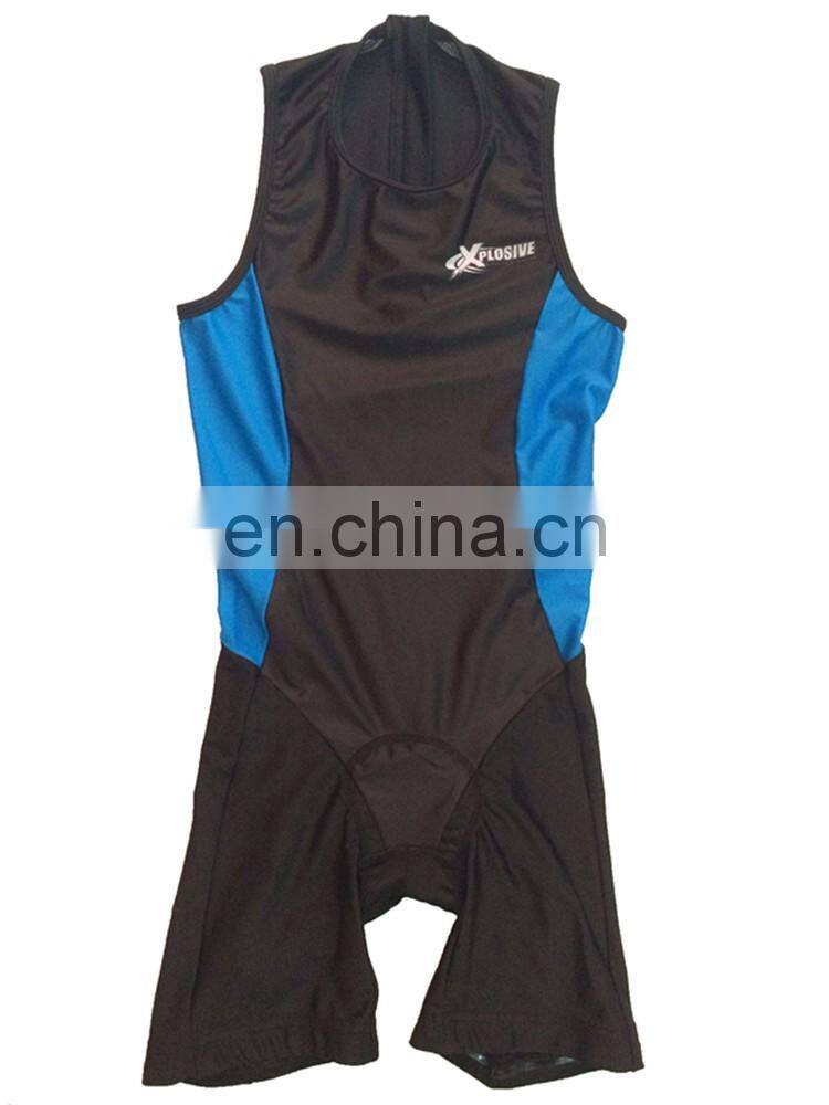 Highly breathable and quick drying triathlon cycling wear