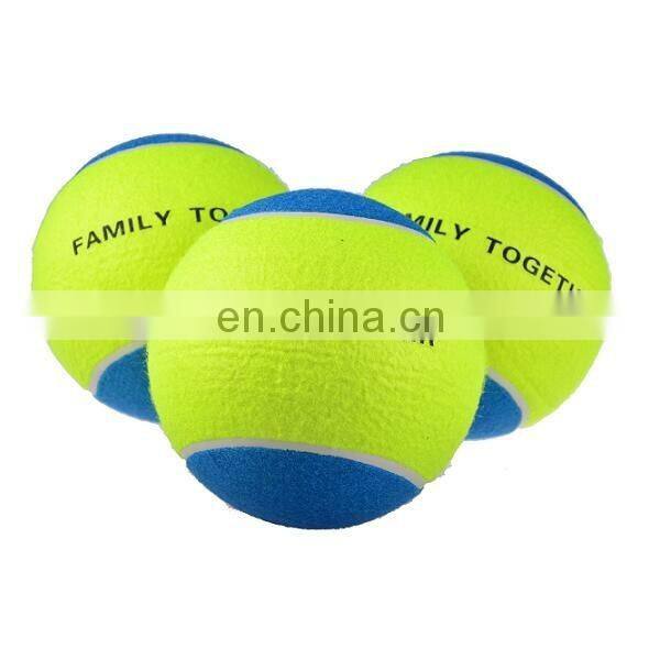 Double Color Felt Rubber Inflatable Gaint Tennis Ball