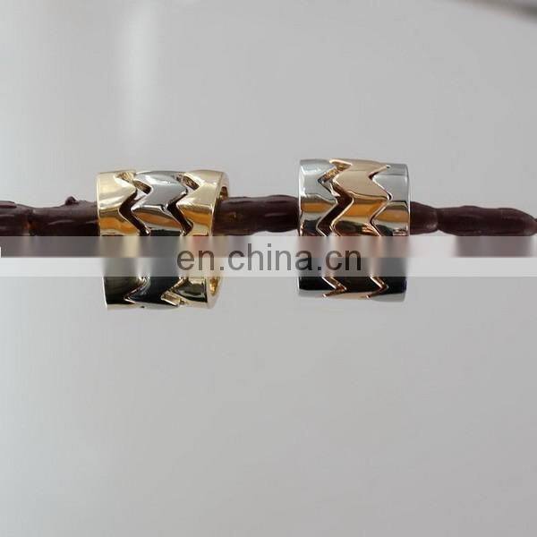 Personalized Assembly Serration Stack Ring