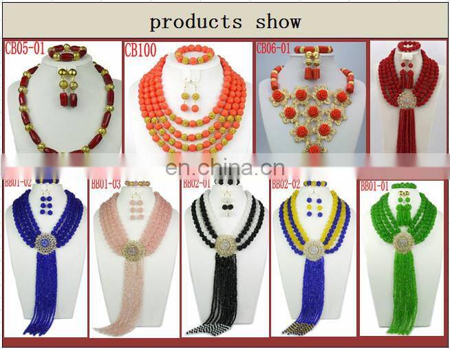 african beads african beads jewelry set nigerian wedding coral beads jewelry fashion jewelry set
