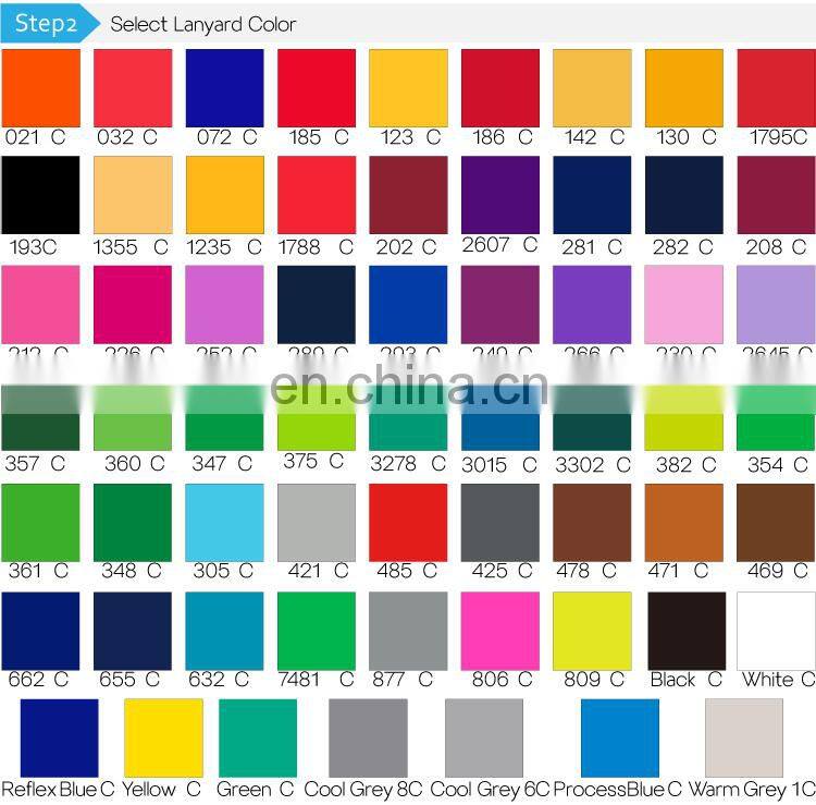 custom logo fashion polyester children's luminated lanyard