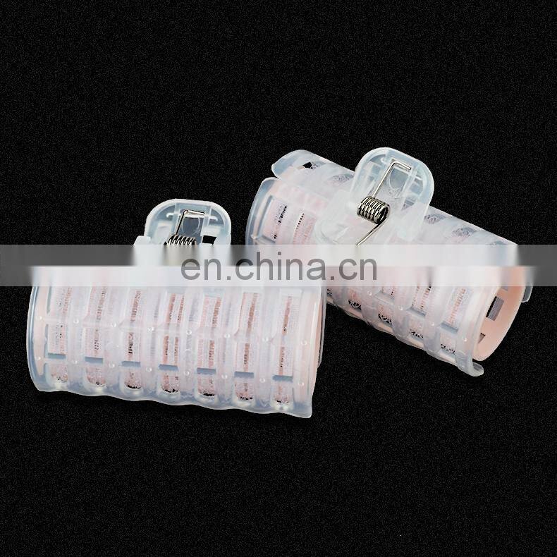 PET packing 4Pcs Hair Design Sticky Cling Style DIY Hair Salon Roller