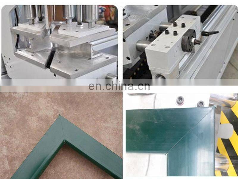 Plastic window frame UPVC profile four-head welding machine