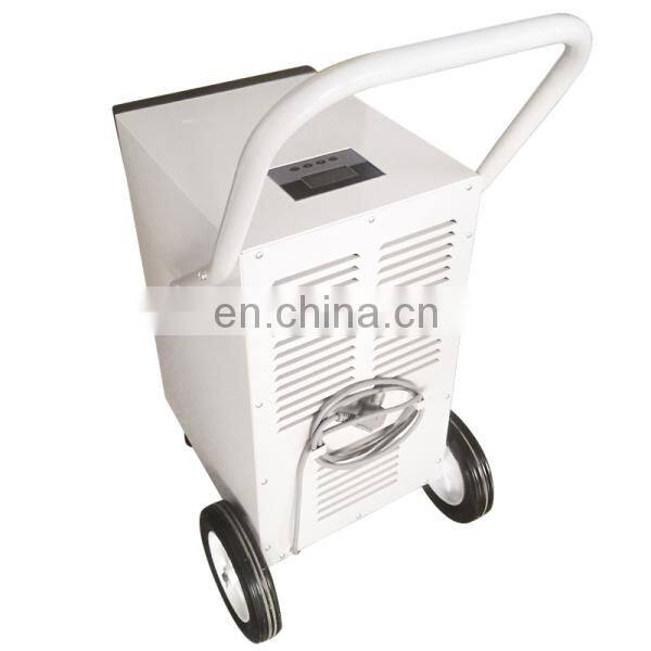 Basement air dryer dehumidifier machine with big wheels and handle