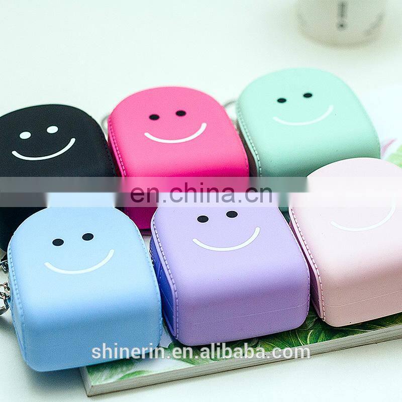 Fancy Hot Sale Backpack Shape Girls Wallet Latest Design Ladies Pouch Animal Printed Coin Case Silicone Coin Purse