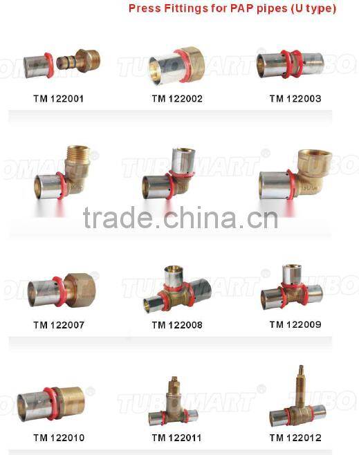 Oem service pipe connector fitting female equal male elbow for pex pipe