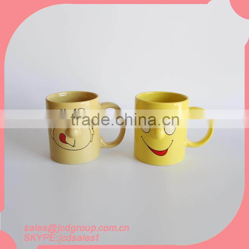 cartoon face ceramic bowl