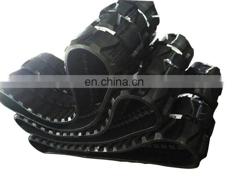 KH008 mini excavator spare parts rubber chain 180X72X37