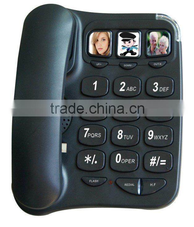 Big button family telephone,big button design phone