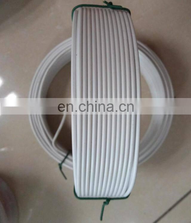 Colorful PVC Coated Small Coil Iron Wire ,Plant Twist Tie, Garden Training Wire