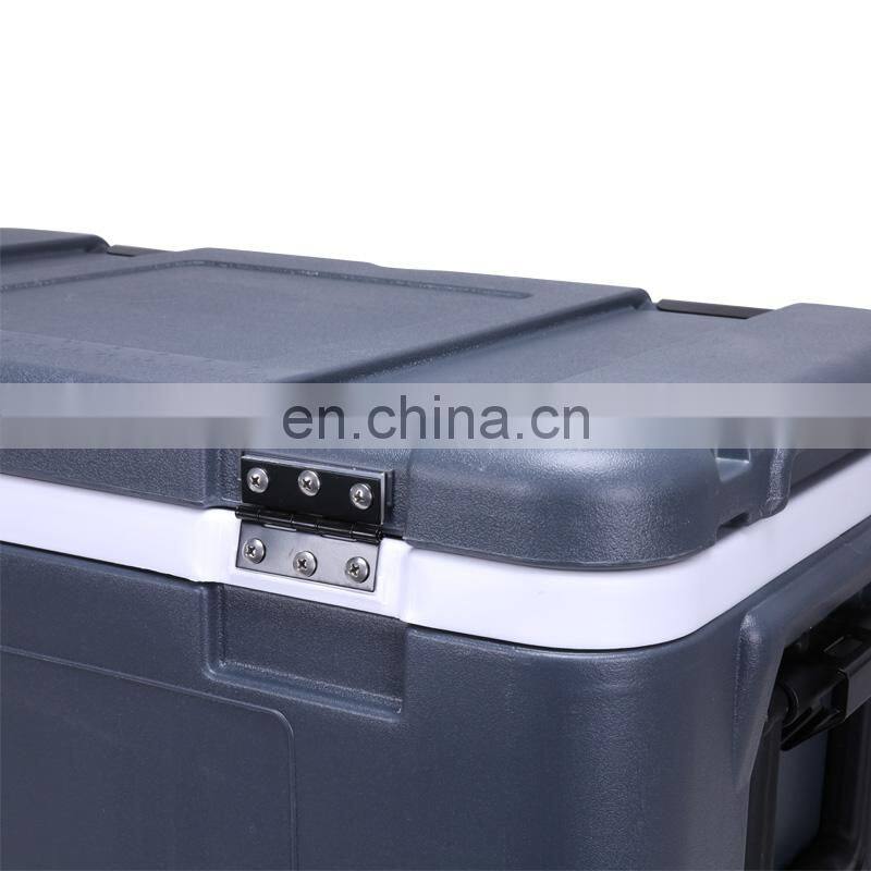 GINT 65L Hot Selling Beach Party Fishing Ice Chest Big Cooler Box with Wheels