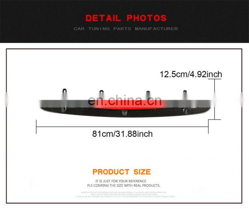 Newest items carbon fiber front lip for BMW F90 M5 2018-2020