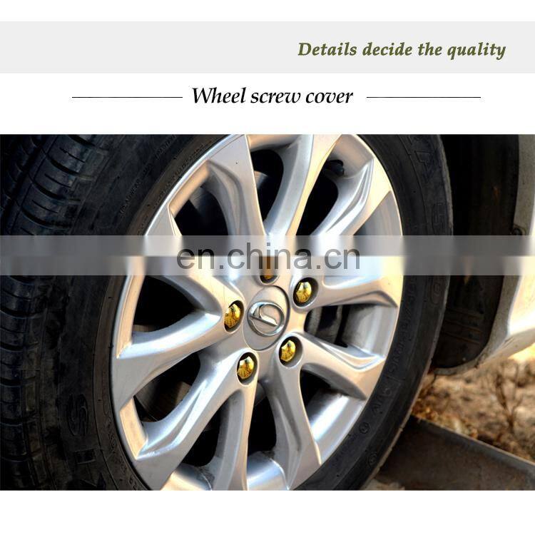 17mm /19mm /21mm Metallic Color Lug Nut cover Bolts Parts Wheel Accessories Car Clips Auto Fasteners