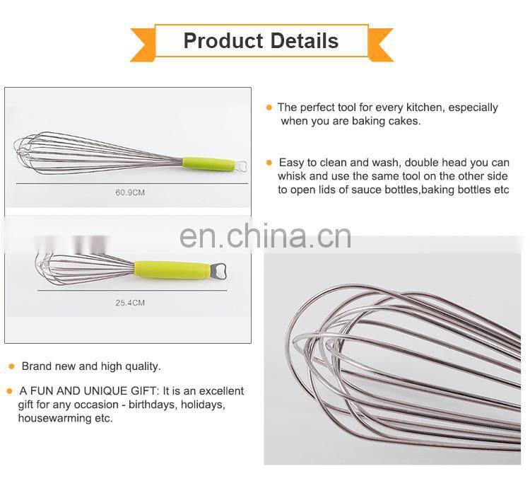 Factory Supply Silicone Mini Manual Egg Beater