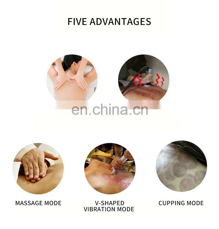 5 IN 1 Spine Physiotherapy Massage Health Care Instrument Vacuum Pressotherapy Lymph Drainage Magnetic Vibration Massage Machine