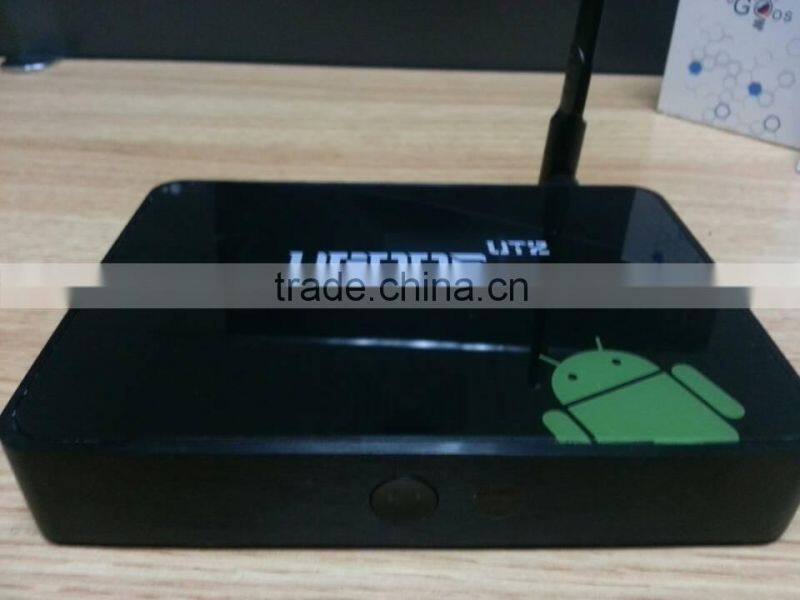 Factory supply! UGOOS UT2 quad core RAM 2G+ROM 8G 1.6GHz Built-in Bluetooth + External WiFi antenna dual band