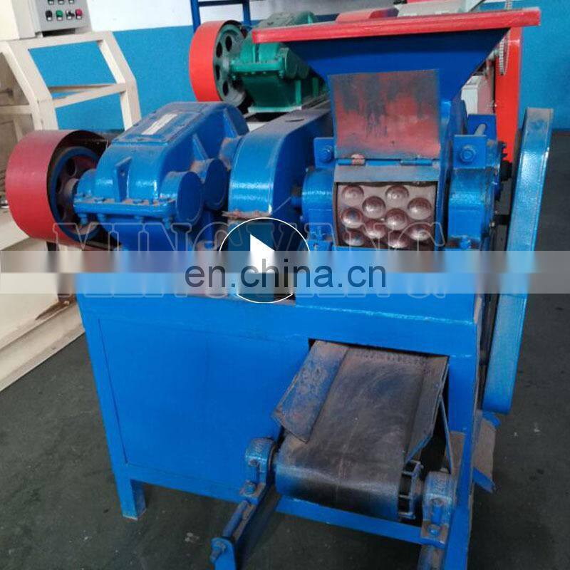 Manganese steel roller slime briquettes press machine/coking coal briquettes press machine