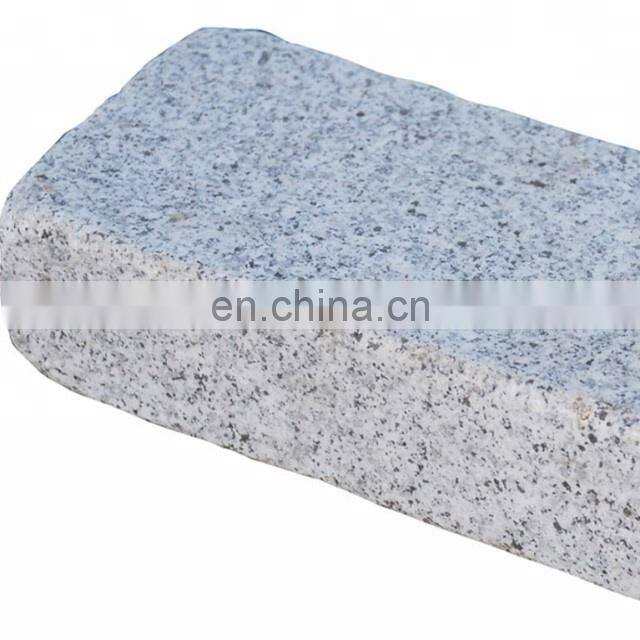 Light grey granite stepping stone